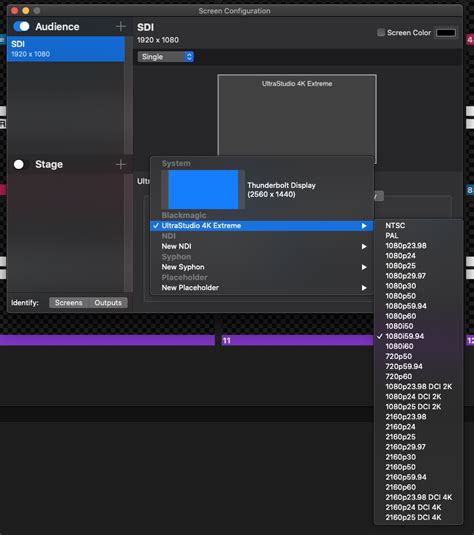 Screen Configuration In ProPresenter 7 Renewed Vision