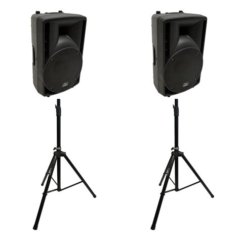 Harmony Audio Single Tripod Speaker Stand With Harmony Audio Pro Dj