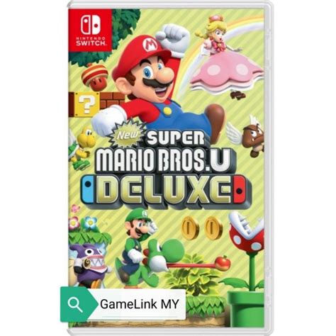 新超级马力欧兄弟u 豪华版 New Super Mario Bros U Deluxe Chi Eng Shopee Malaysia