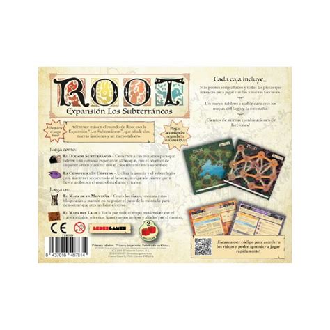 Root Expansión Los Subterráneos Juegos de Mesa Gameria