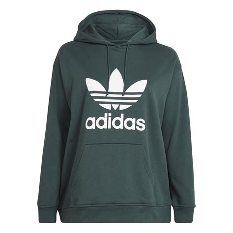 Sweatshirt à Capuche Oversize Femme Adidas Originals Trefoil Adidas