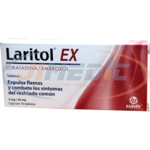 Laritol Ex Oral Tabletas