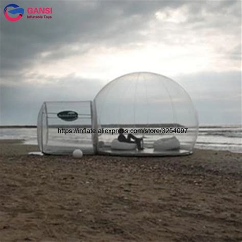 Hot sale Clear Bubble Camping Tent inflatable transparent bubble snow ...