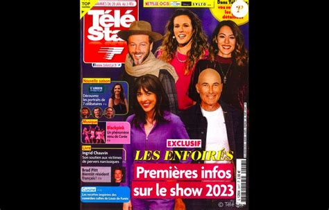 Couverture De Télé Star Du Lundi 23 Janvier 2023 Purepeople