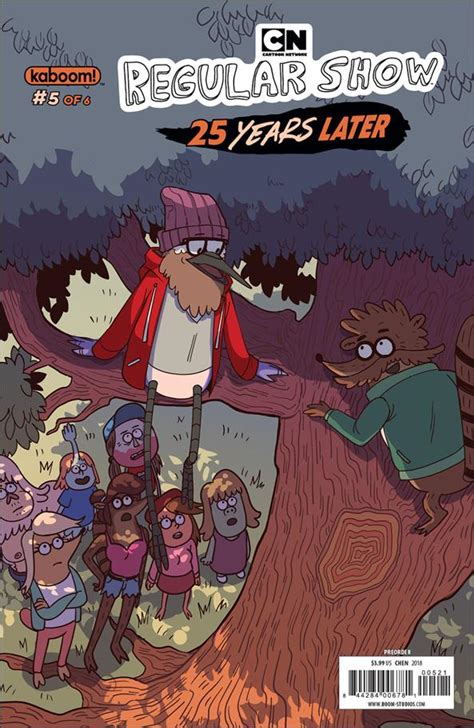 Regular Show 25 Years Later 5 B Oct 2018 Comic Book By Kaboom