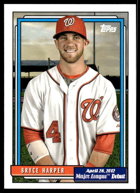 Topps Archives Topps Major League Debut Bryce Harper