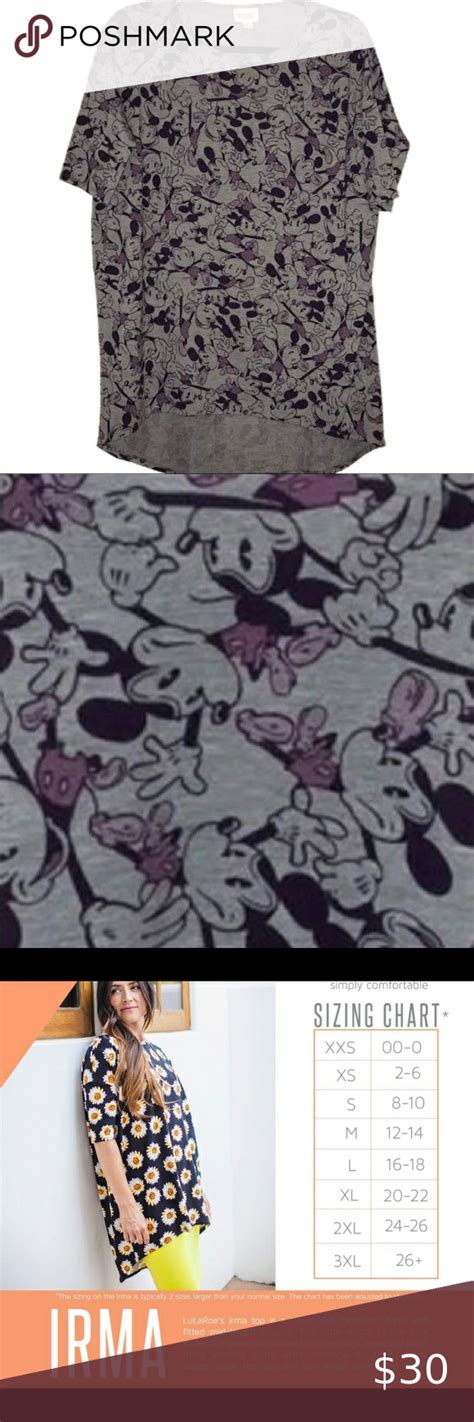 Disney Irma Featuring Mickey Mouse By Lularoe Lularoe Blue Tunic Top Cassie Skirt Lularoe