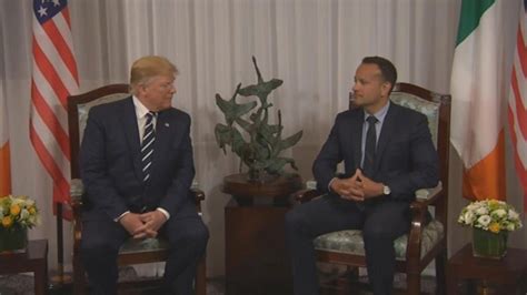 RtÉ Archives Politics President Trump In Ireland