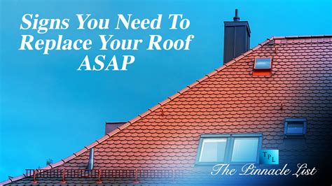 Signs You Need To Replace Your Roof Asap The Pinnacle List