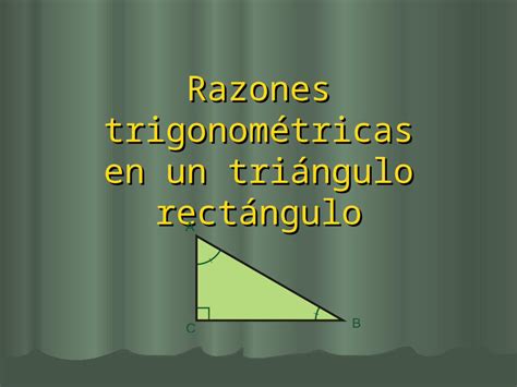 Ppt Razones Trigonom Tricas Dokumen Tips