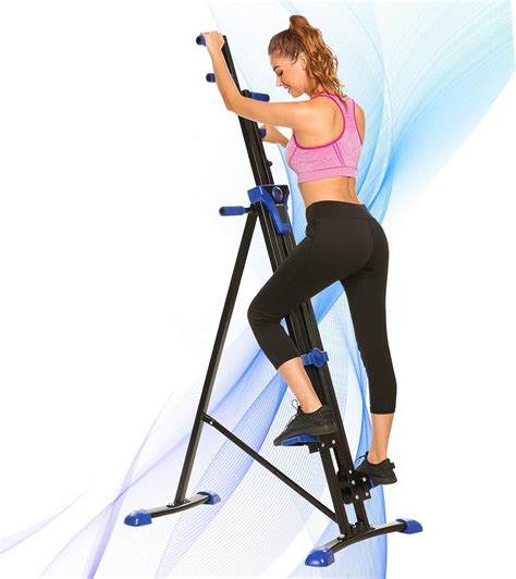 Buy ANCHEER Vertical Climber Indoor&Folding Climber Exercise Machine for Home Gym Fitness ...