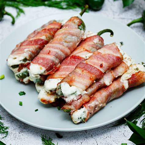 Easy Air Fryer Bacon Wrapped Jalapeno Poppers Video 🌶️🥓