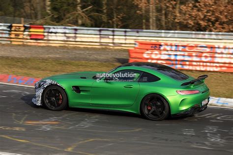 Spyshots Mysterious Mercedes Amg Gt R Prototype Spotted On The