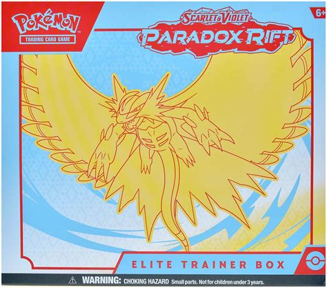 Pokemon TCG Scarlet And Violet Paradox Rift Elite Trainer Box