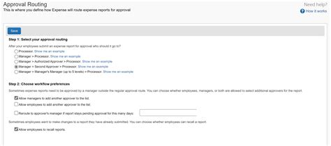 Help With Expense Approval Workflow Sap Concur Community