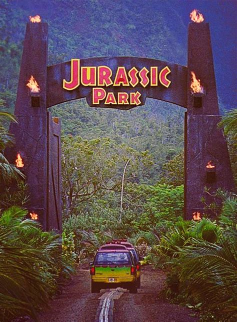 Wallpaper Jurassic Park Gate The great collection of jurassic park ...