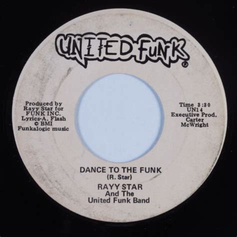 Popsike Boogie Funk 45 RAYY STAR UNITED FUNK BAND Dance To The