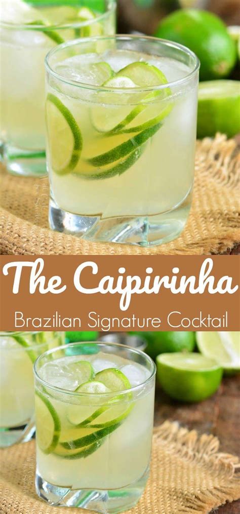 Caipirinha Is A Traditional Brazilian Cocktail Made With Cachaca Liquor