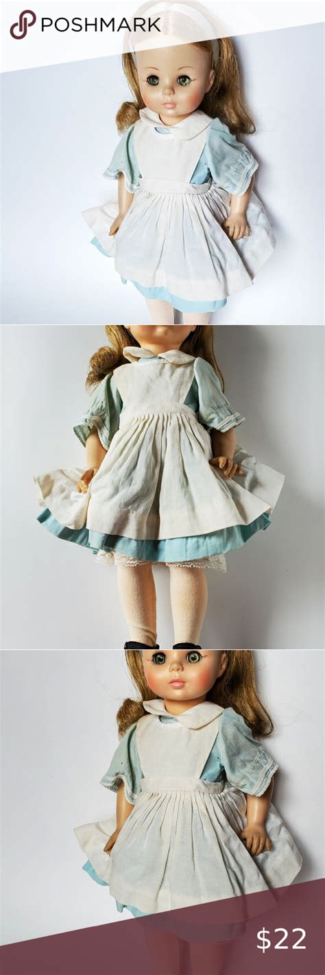 Madame Alexander Doll Alice In Wonderland Vintage Doll