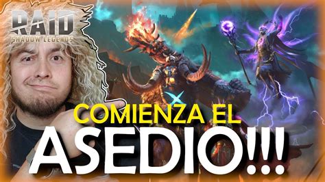 ARRANCA EL ASEDIO Ultimos Detalles Y RECOMPENSAS RAID SHADOW