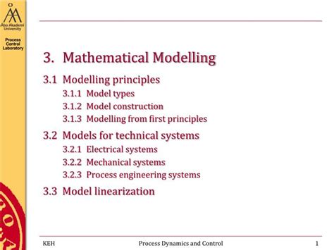 Ppt 3 Mathematical Modelling Powerpoint Presentation Free Download