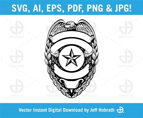 Security Badge Police Badge Military Police Eps Vector Vector File