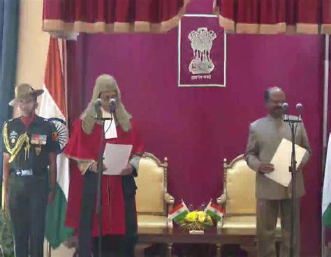 Ananda Bose Sworn In As Bengal Governor Suvendu Skips Event Rediff