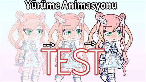 Gacha Life 2 yürüme animasyonu testi YouTube