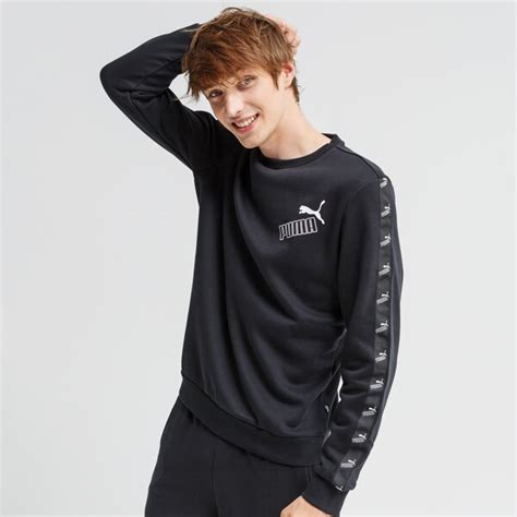 Puma Bluza Amplified Crew Fl Czarny M Skie Bluzy Style