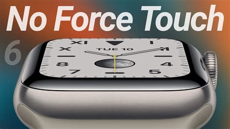 Apple Watch Series 6 Leaks Rumors No Force Touch YouTube