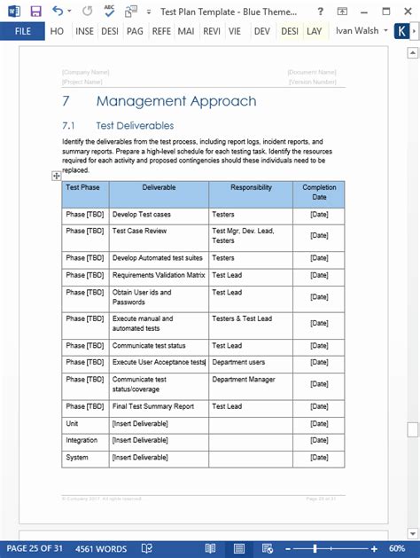 30 Microsoft Word Quiz Template | Example Document Template