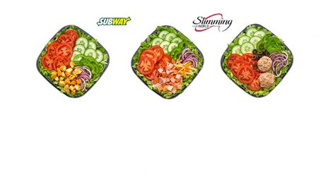 20% Off Salad Bowls For Slimming World Members @ Subway