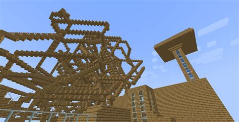 Bedrock To Java Epic Zigzag Roller Coaster Minecraft Map