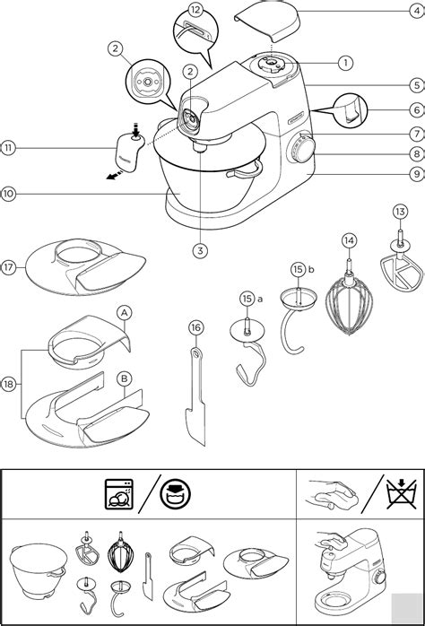 Kenwood Chef (KVC51), Chef XL (KVL61) - Kitchen Machine Manual | ManualsLib