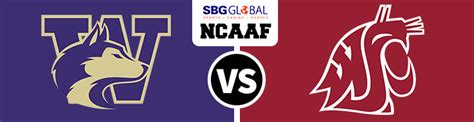 Betting On Ncaa Football Huskies Vs Washington State Cougars