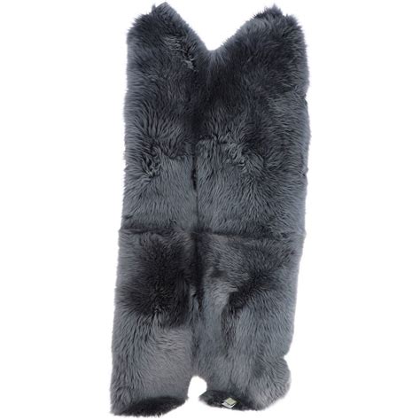 Fenland Luxury Sheepskin Octo Rug Grey