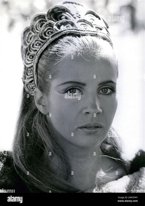 Portrait of Finnish actress CARITA as Salina in the title role of THE VIKING QUEEN 1967 Director ...