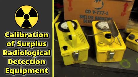 Calibration Of Radiological Instruments YouTube