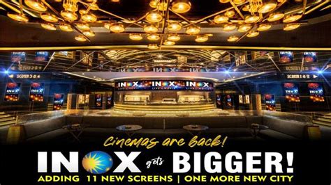 Inox opens new multiplexes Gurugram Salem Tamil Nadu cinema halls ...