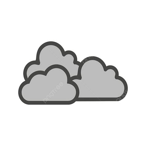 Cloudy Clipart Transparent PNG Hd Cloudy Icon Design Cloud Cloudy