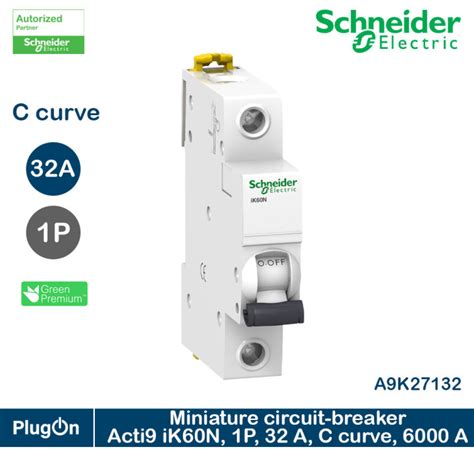 A9K27132 Schneider Electric Miniature Circuit Breaker Acti9 IK60N