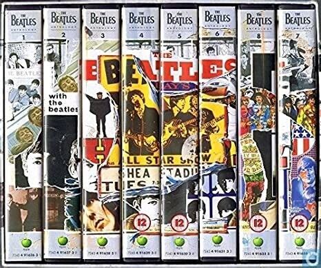 The Beatles Anthology Original Vhs Tape Set In Box Case In