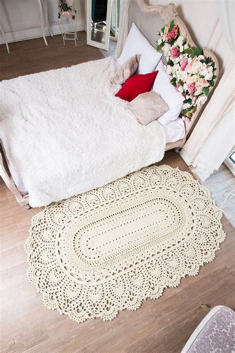 Oval Crochet Rug B