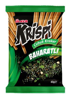 Ülker Krispi Baharatlı Çubuk Kraker 43 Gr İsteGelsin