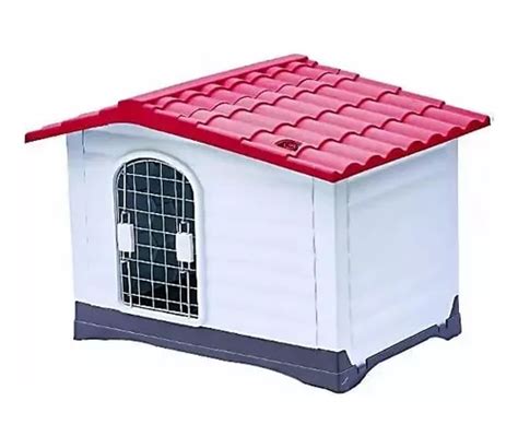 Casa Para Perro Con Puerta Razas Medianas Térmica 91x69x66cm Envío gratis