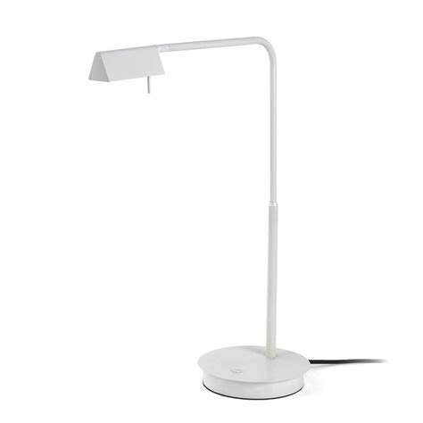 Lampa Led Moderna Veioza Birou Touch Dimmer Academy Alba