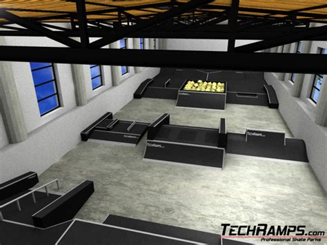 Sample indoor skatepark no 22 - Exemplary Skateparks - Building ...