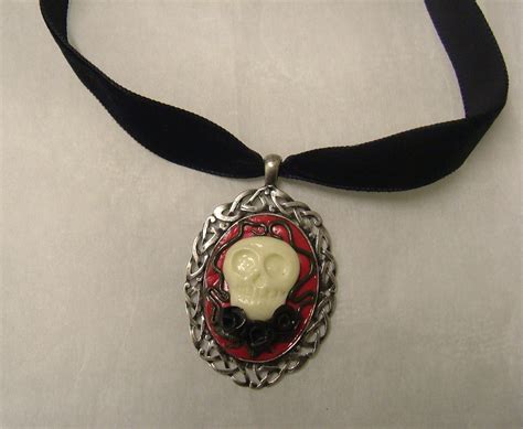 Polymer Clay Skull Cameo How To Make A Cameo Jewelry Making And