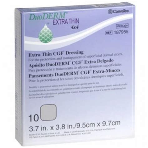 Duoderm Extra Thin Cgf Dressing X In Box Of Count Fred Meyer