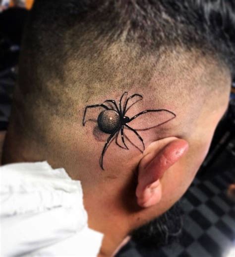 13 Stunning Black 3d Realistic Spider Tattoos By Jesse Garcia Inkppl